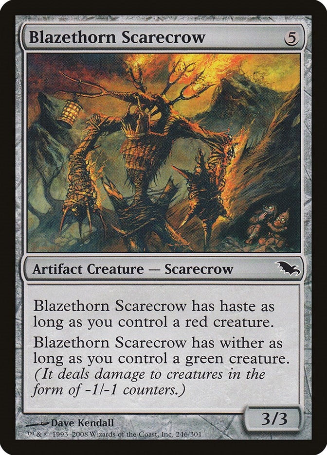 Image for Blazethorn Scarecrow (246) [Shadowmoor]
