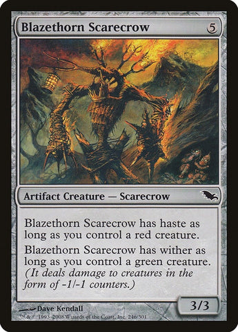Image for Blazethorn Scarecrow (246) [Shadowmoor]