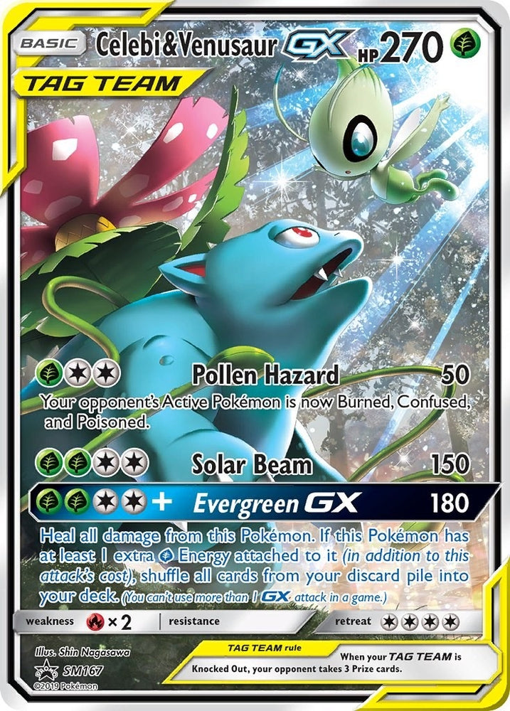 Image for Celebi & Venusaur GX - SM167 (SM167) [SM Promos]
