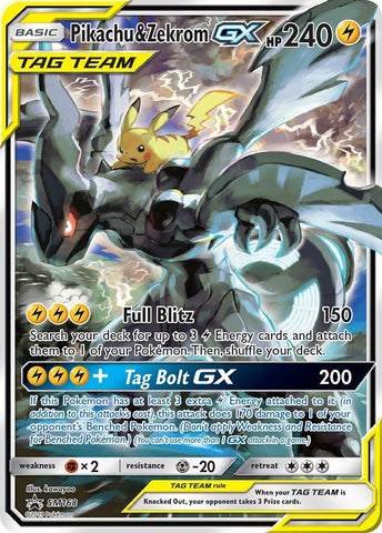 Image for Pikachu & Zekrom GX (SM168) [SM Promos]