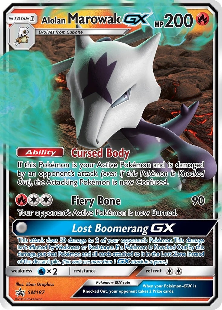 Image for Alolan Marowak GX - SM187 (SM187) [SM Promos]