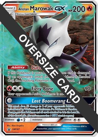 Image for Alolan Marowak GX (SM187) [Jumbo Cards]