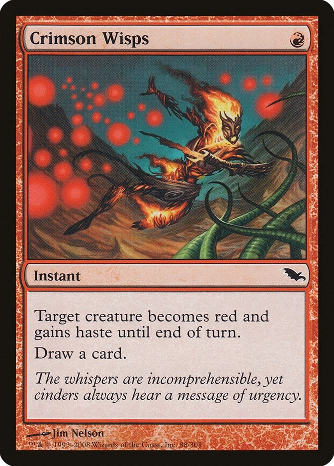 Image for Crimson Wisps (88) [Shadowmoor]