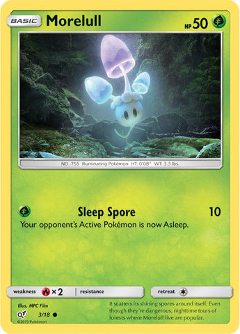 Image for Morelull (Holo Common) (3/18) [Detective Pikachu]