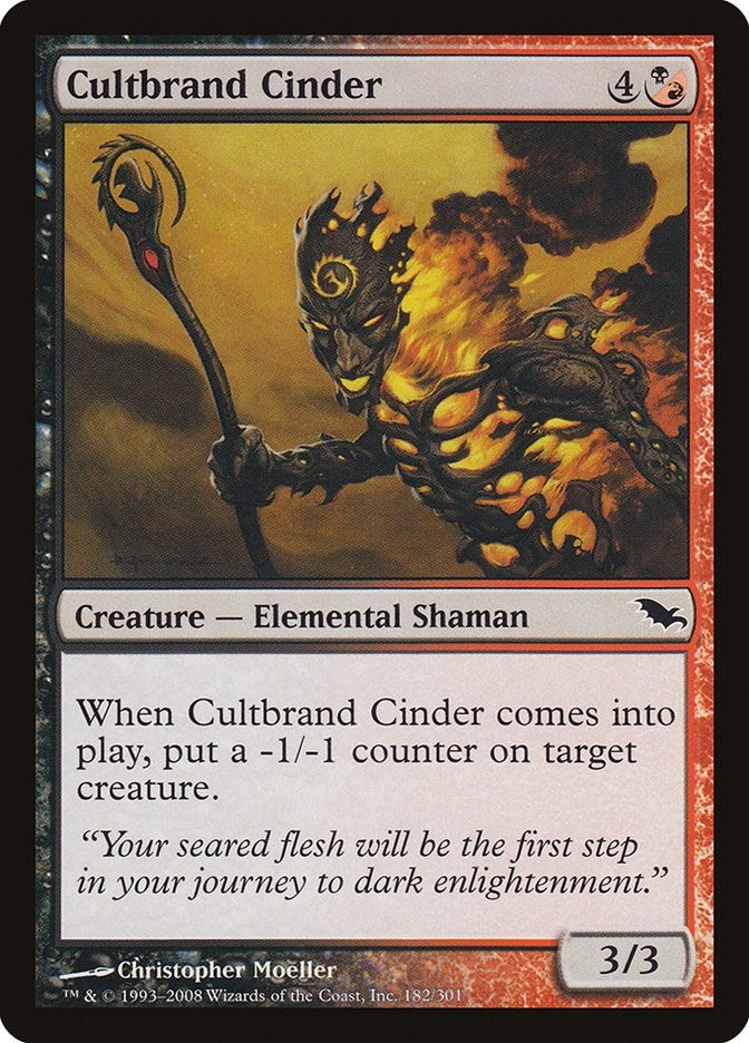 Image for Cultbrand Cinder (182) [Shadowmoor]