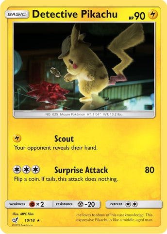 Image for Detective Pikachu (10/18) [Detective Pikachu]