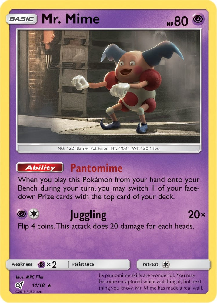 Image for Mr. Mime (11/18) [Detective Pikachu]