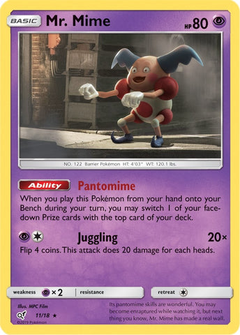 Image for Mr. Mime (11/18) [Detective Pikachu]