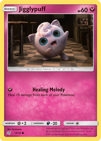 Image for Jigglypuff (Holo Common) (14/18) [Detective Pikachu]