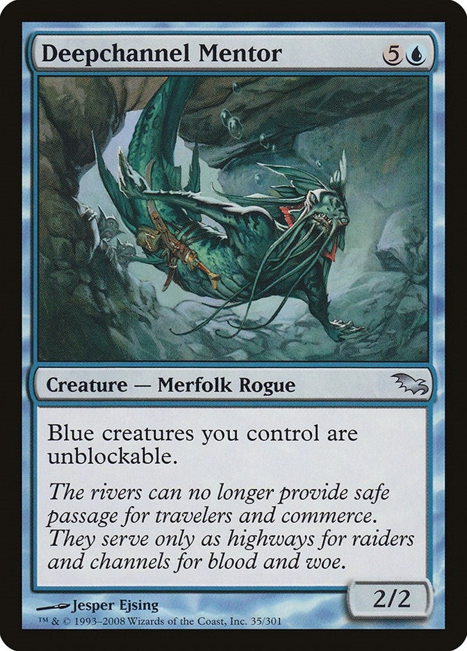 Image for Deepchannel Mentor (35) [Shadowmoor]
