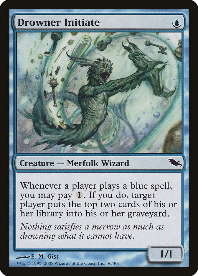 Image for Drowner Initiate (36) [Shadowmoor]