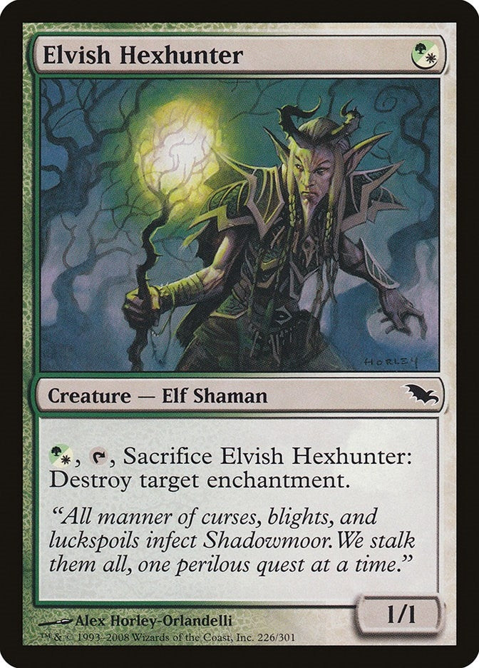 Image for Elvish Hexhunter (226) [Shadowmoor]