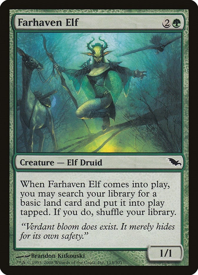 Image for Farhaven Elf (113) [Shadowmoor]