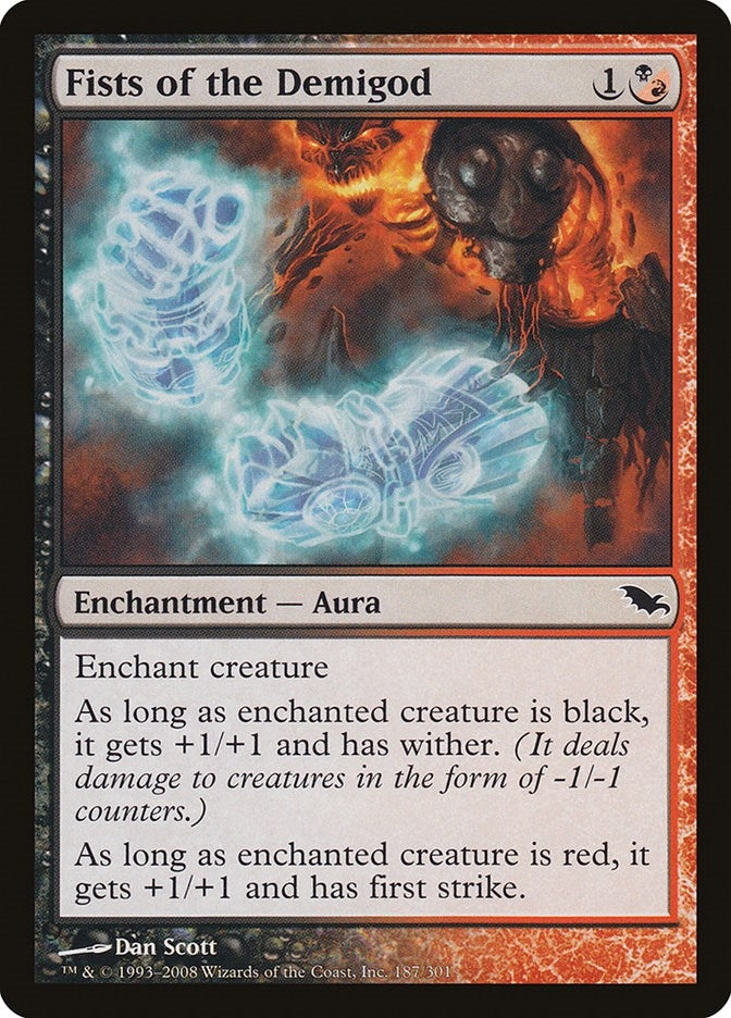 Image for Fists of the Demigod (187) [Shadowmoor]