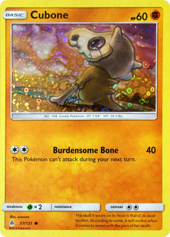 Cubone - 57/131 (General Mills Promo) (057/131) (Miscellaneous Cards & Products)