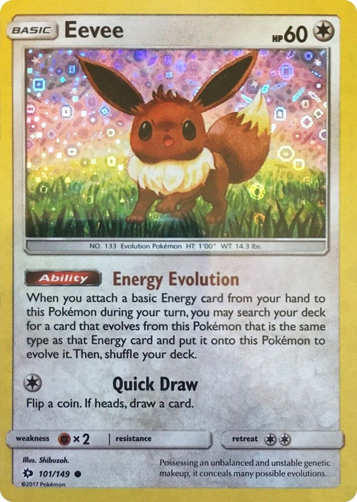 Eevee - 101/149 (General Mills Promo) (101/149) (Miscellaneous Cards & Products)