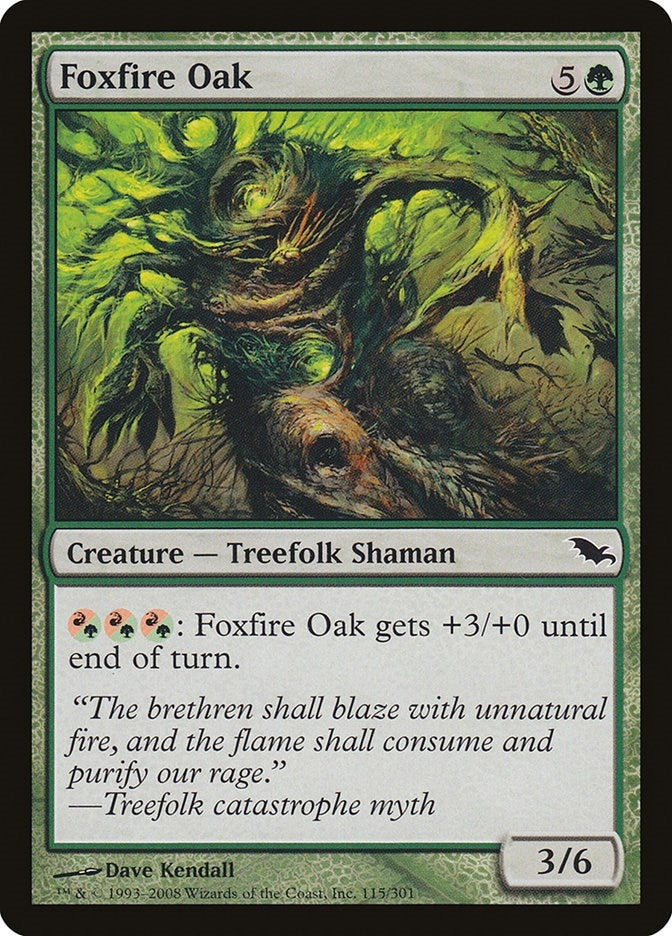 Image for Foxfire Oak (115) [Shadowmoor]