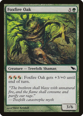 Image for Foxfire Oak (115) [Shadowmoor]