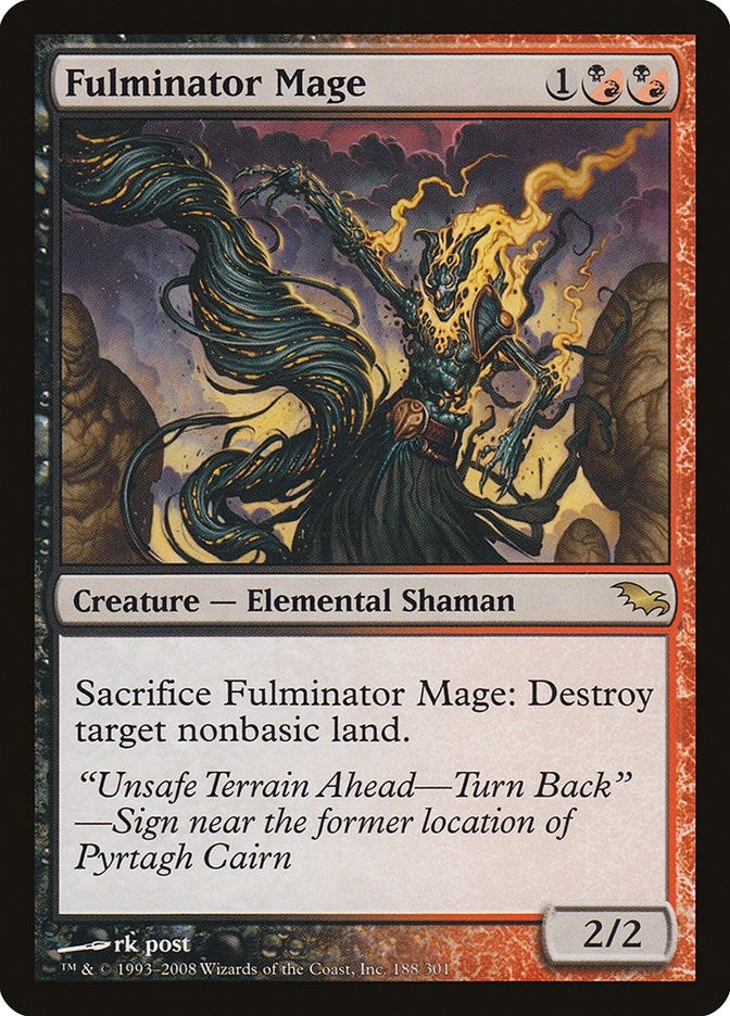 Image for Fulminator Mage (188) [Shadowmoor]