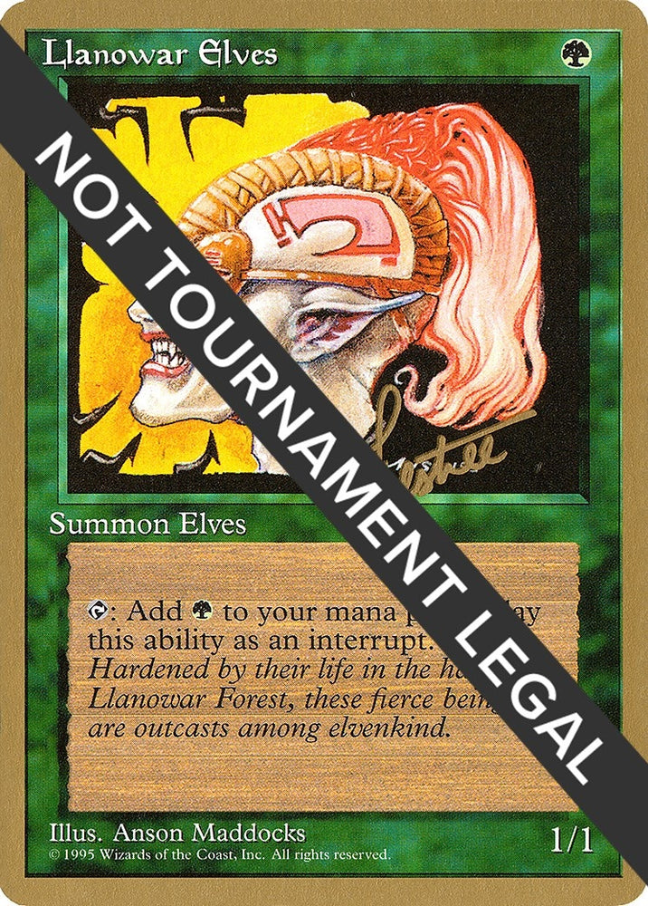 Image for Llanowar Elves - 1996 Bertrand Lestree (4ED) [World Championship Decks]