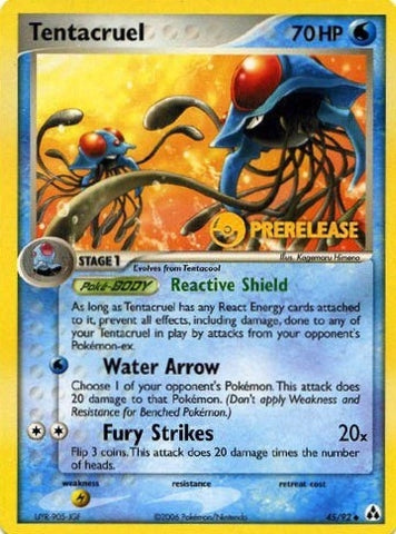 Image for Tentacruel - 45/92 (Prerelease) (45/92) - Pokemon