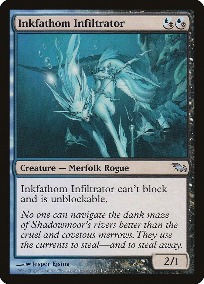 Image for Inkfathom Infiltrator (167) [Shadowmoor]