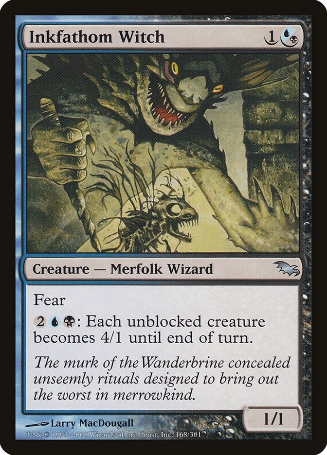 Image for Inkfathom Witch (168) [Shadowmoor]