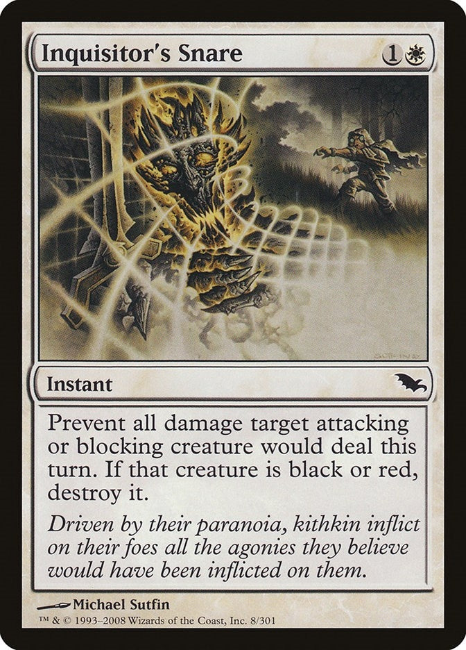 Image for Inquisitor's Snare (8) [Shadowmoor]