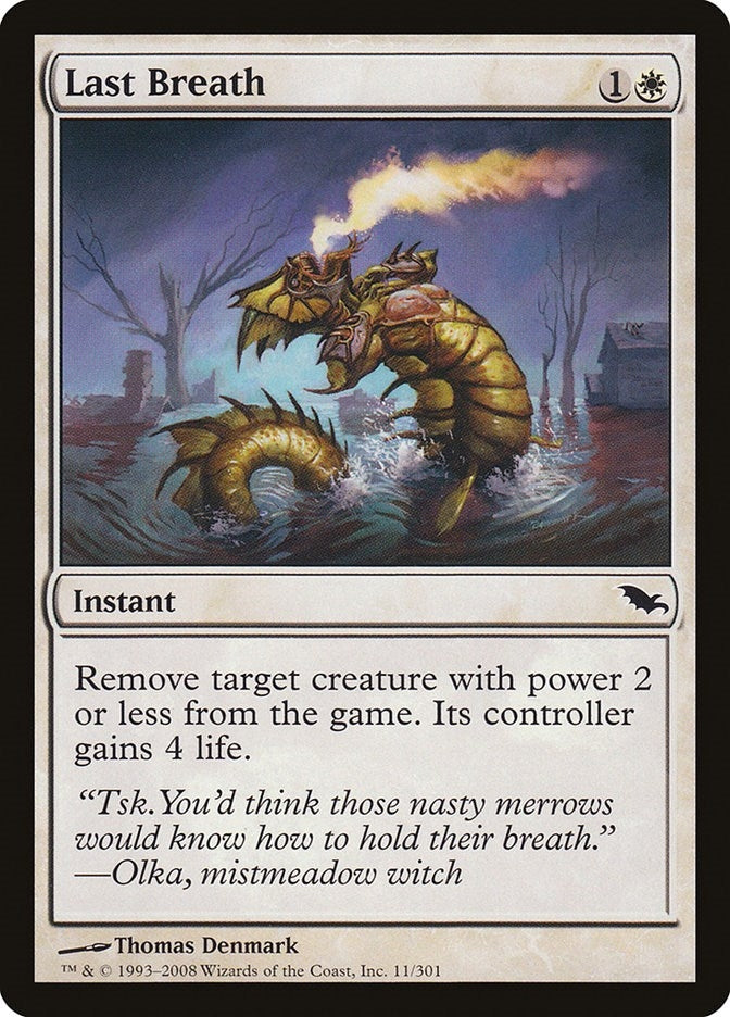 Image for Last Breath (11) [Shadowmoor]