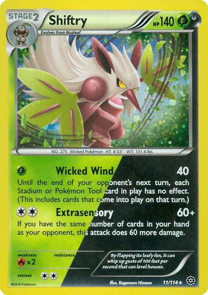 Image for Shiftry - 11/114 (Cosmos Holo) (011/114) - Pokemon
