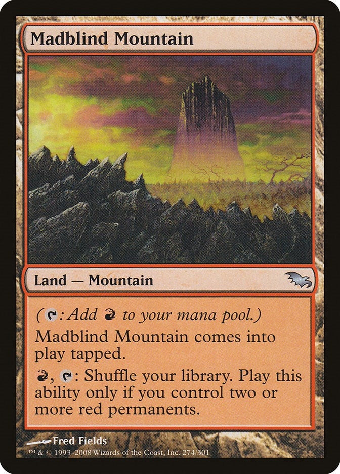 Image for Madblind Mountain (274) [Shadowmoor]