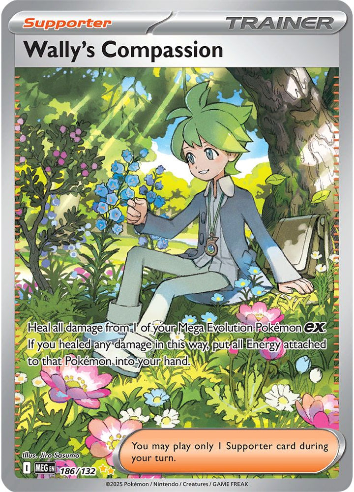 Wally's Compassion (186/132) (ME01: Mega Evolution)