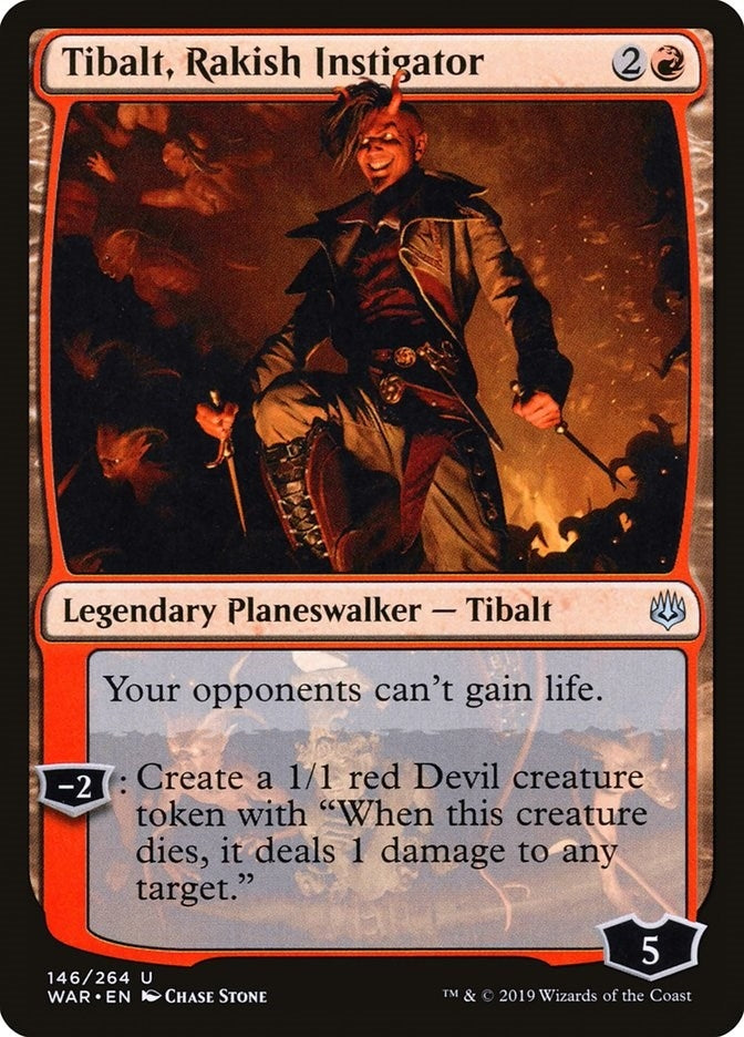 Image for Tibalt, Rakish Instigator (146) [War of the Spark]