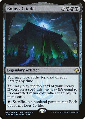 Image for Bolas's Citadel (Draft Weekend) (79) [Launch Party & Release Event Promos]