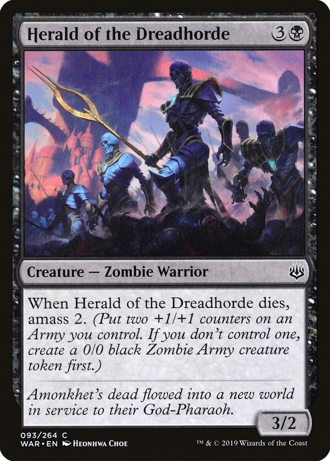 Image for Herald of the Dreadhorde (93) [War of the Spark]