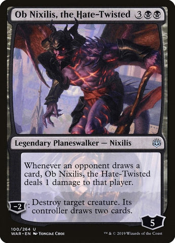 Image for Ob Nixilis, the Hate-Twisted (100) [War of the Spark]