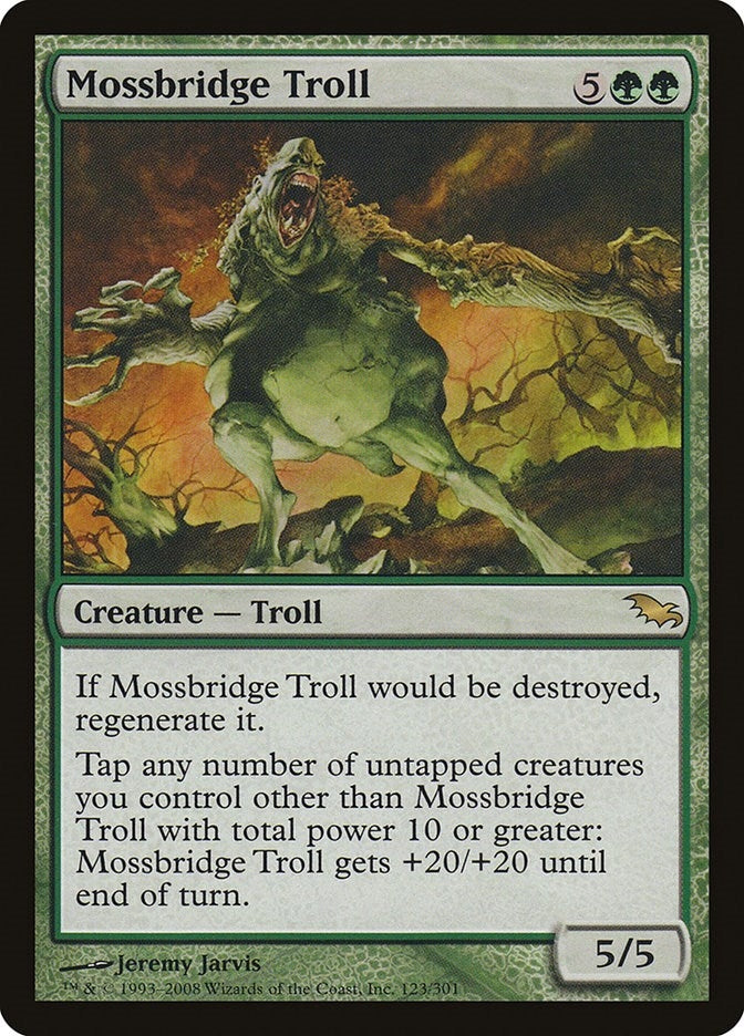Image for Mossbridge Troll (123) [Shadowmoor]