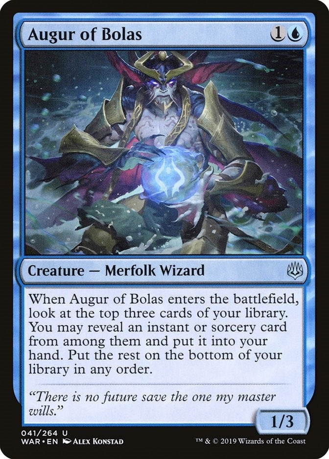 Image for Augur of Bolas (41) [War of the Spark]