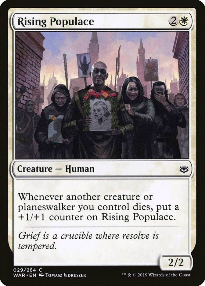 Image for Rising Populace (29) - Magic: The Gathering