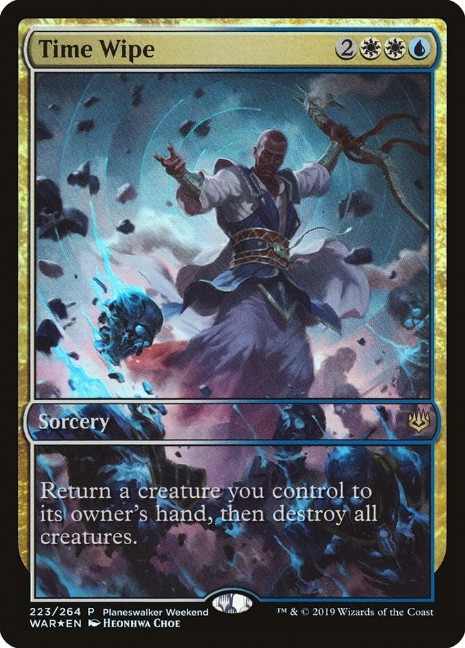 Image for Time Wipe (223) [Planeswalker Event Promos]