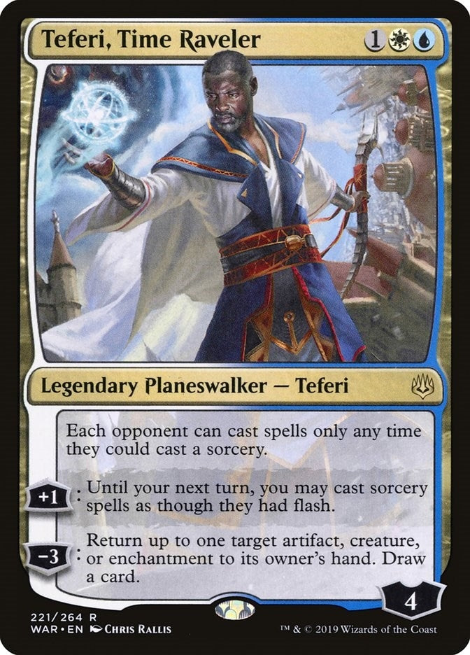 Image for Teferi, Time Raveler (221) [War of the Spark]