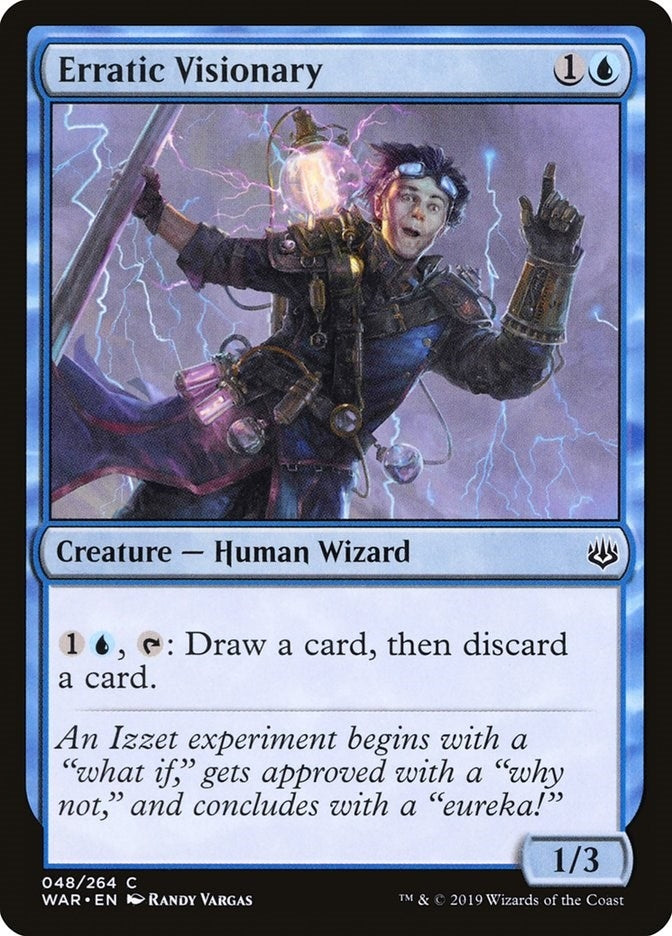 Image for Erratic Visionary (48) [War of the Spark]