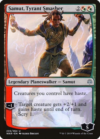 Image for Samut, Tyrant Smasher (235) - Magic: The Gathering