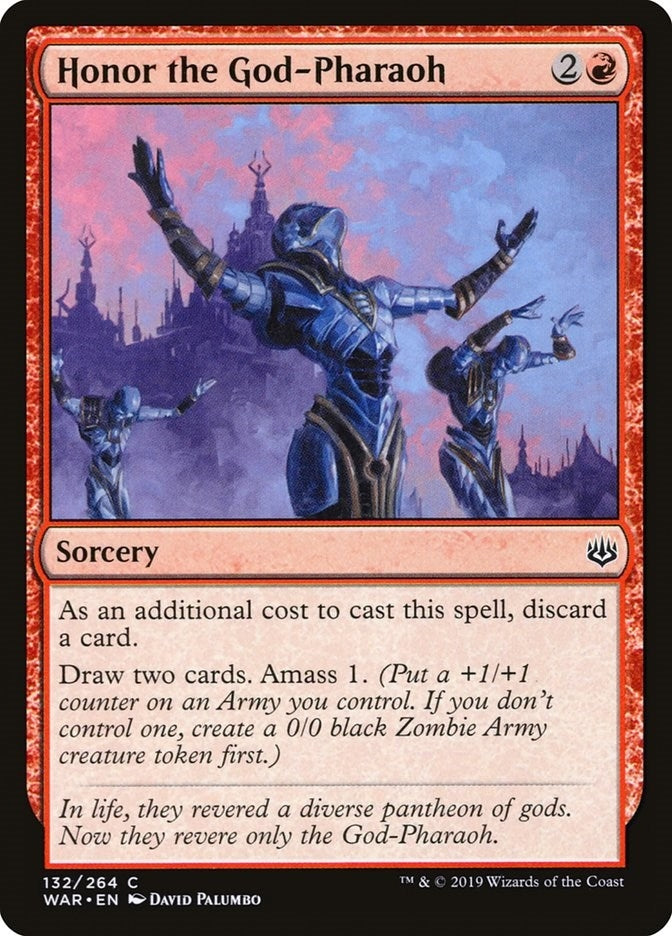 Image for Honor the God-Pharaoh (132) [War of the Spark]