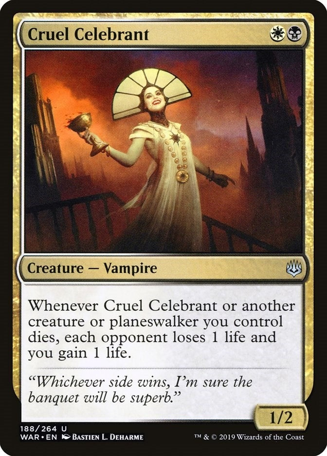 Image for Cruel Celebrant (188) [War of the Spark]