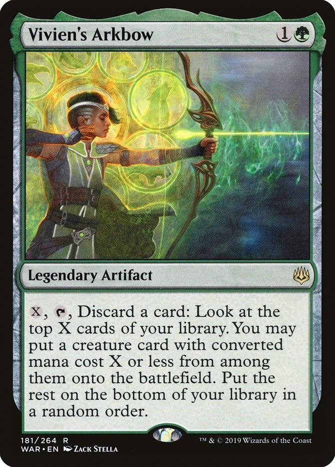 Image for Vivien's Arkbow (181) [War of the Spark]