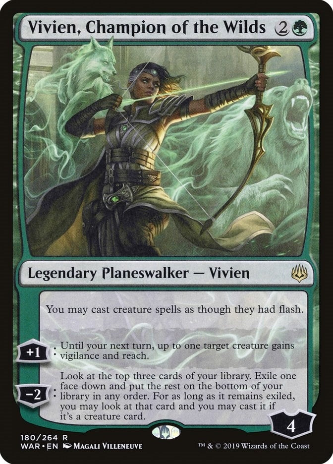 Image for Vivien, Champion of the Wilds (180) [War of the Spark]