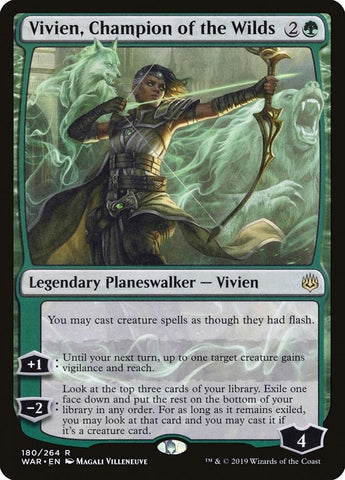 Image for Vivien, Champion of the Wilds (180) [War of the Spark]
