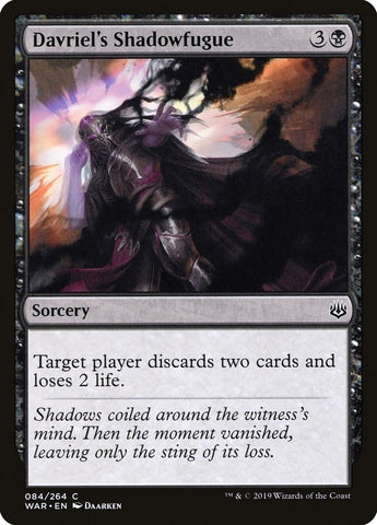Image for Davriel's Shadowfugue (84) [War of the Spark]