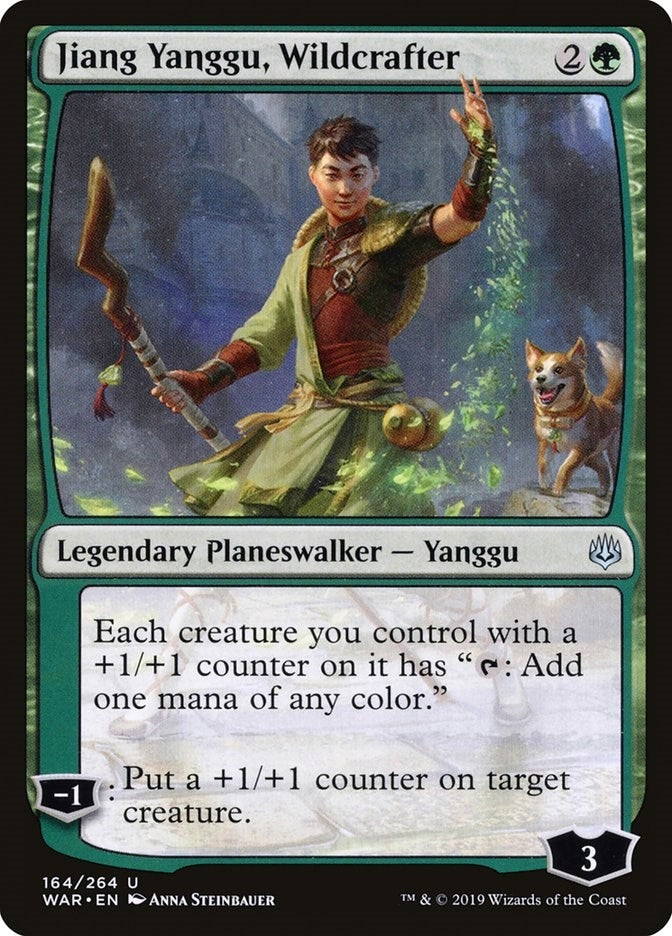 Image for Jiang Yanggu, Wildcrafter (164) [War of the Spark]